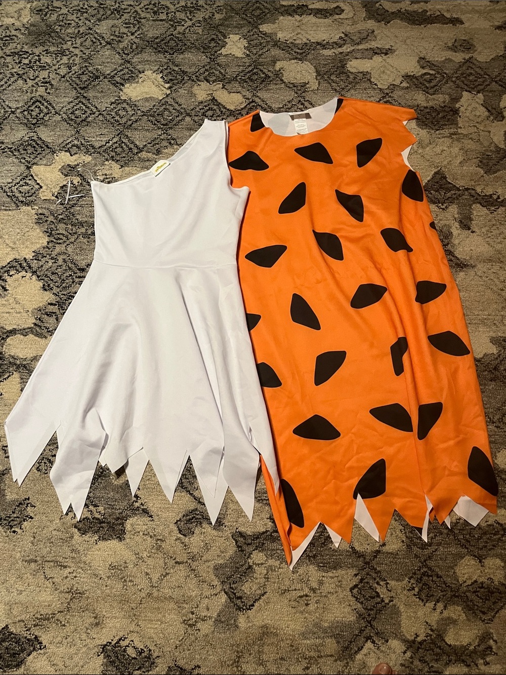 Halloween Fred and Wilma costumes